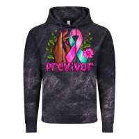 Cloud Black Previvor Breast Cancer Vintage Hoodie - NancyCooperArtShop