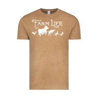 Vintage Camel FARM LIFE ANIMAL Vintage Tee - linhVisuals