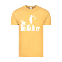 Vintage Mustard Fishing The Rodfather Vintage Tee - linhVisuals