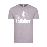 Vintage Zinc Fishing The Rodfather Vintage Tee - linhVisuals