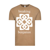 Vintage Coffee BREAKING BENJAMIN - BLACK AND WHITE Vintage Tee - linhVisuals