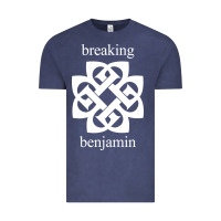 Vintage Denim BREAKING BENJAMIN - BLACK AND WHITE Vintage Tee - linhVisuals