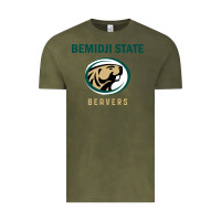 Vintage Olive bemidji state beavers, gear Vintage Tee - linhVisuals