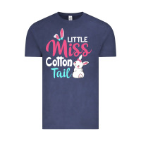 Vintage Denim little miss cottontail easter Vintage Tee - linhVisuals