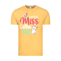 Vintage Mustard little miss cottontail easter Vintage Tee - linhVisuals