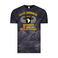 Cloud Black Airborne 101st division Vintage Tee - linhVisuals