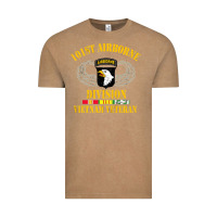 Vintage Coffee Airborne 101st division Vintage Tee - linhVisuals