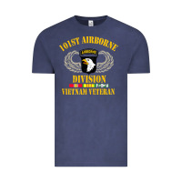 Vintage Denim Airborne 101st division Vintage Tee - linhVisuals