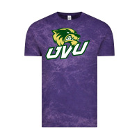 Cloud Purple UVU, education Vintage Tee - linhVisuals