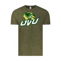 Vintage Olive UVU, education Vintage Tee - linhVisuals