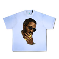 Grape Ice black man Urban Heavy Tee - NancyCooperArtShop