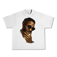 Lunar Rock black man Urban Heavy Tee - NancyCooperArtShop