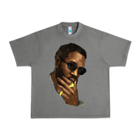 Tornado black man Urban Heavy Tee - NancyCooperArtShop