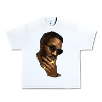 White black man Urban Heavy Tee - NancyCooperArtShop