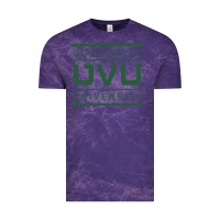 Cloud Purple uvu, utah valley, education Vintage Tee - linhVisuals