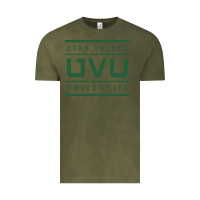 Vintage Olive uvu, utah valley, education Vintage Tee - linhVisuals