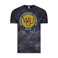Cloud Black wgu, studies in utah Vintage Tee - linhVisuals