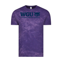Cloud Purple w governors, education, wgu Vintage Tee - linhVisuals