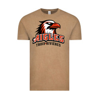 Vintage Coffee trois rivières aigles Vintage Tee - linhVisuals