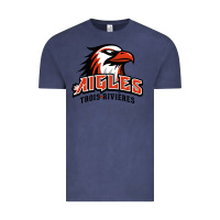 Vintage Denim trois rivières aigles Vintage Tee - linhVisuals