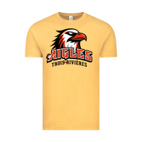 Vintage Mustard trois rivières aigles Vintage Tee - linhVisuals