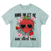Hang On Let Me Girl Math This Heavy Core Tee | Teevron