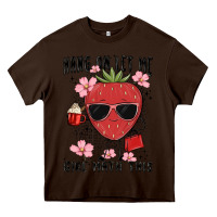 Chocolate Brown hang on let me girl math this Heavy Core Tee - MaliasSmallBusiness
