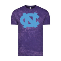 Cloud Purple North Carolina Tar Heels Vintage Tee - linhVisuals