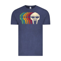 Vintage Denim Retro Mask Doom Vintage Tee - linhVisuals