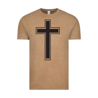 Vintage Coffee Cross Vintage Tee - linhVisuals