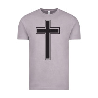 Vintage Zinc Cross Vintage Tee - linhVisuals