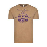 Vintage Coffee nonnatus house  blue ink Vintage Tee - linhVisuals