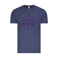 Vintage Denim nonnatus house  blue ink Vintage Tee - linhVisuals