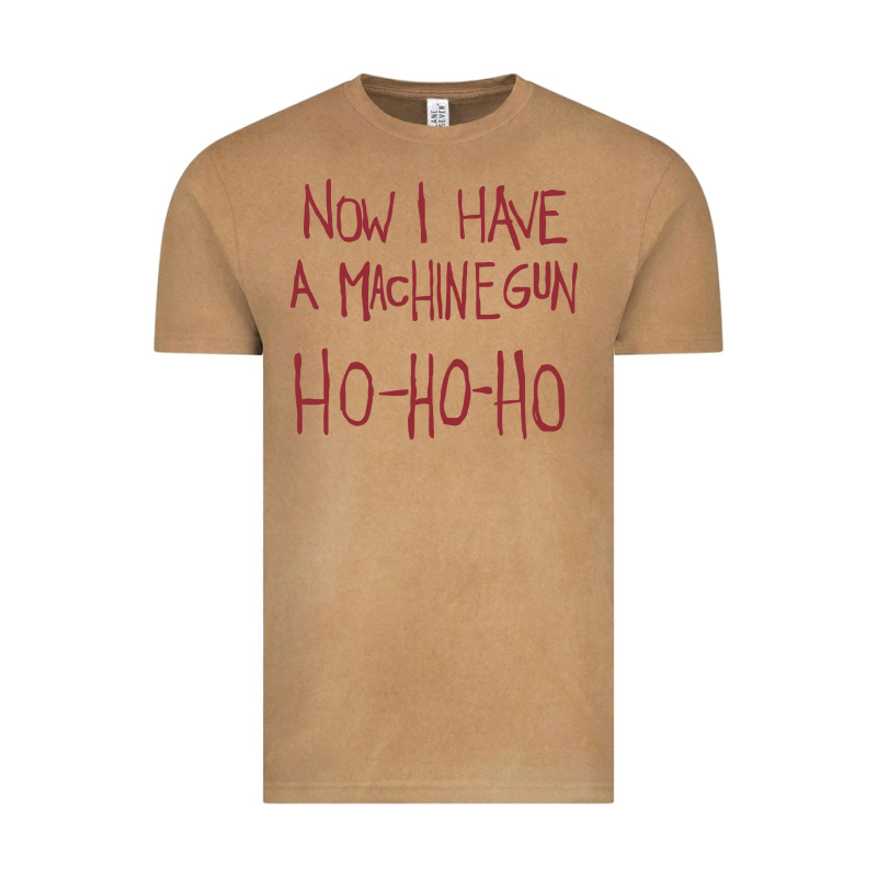Now I Have A Machine Gun. Ho Ho Ho Vintage Tee by linhVisuals | Teevron