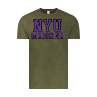 Vintage Olive nyu medicine Vintage Tee - linhVisuals