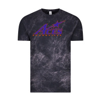 Cloud Black evansville purple aces Vintage Tee - linhVisuals
