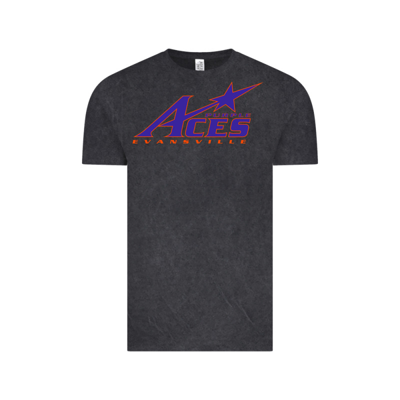 Evansville Purple Aces Vintage Tee by linhVisuals | Teevron