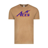 Vintage Camel evansville purple aces Vintage Tee - linhVisuals
