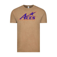 Vintage Coffee evansville purple aces Vintage Tee - linhVisuals