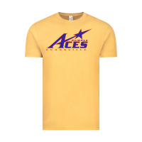 Vintage Mustard evansville purple aces Vintage Tee - linhVisuals