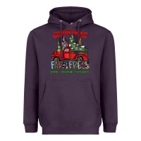 Plum christmas farm fresh Heavyweight Hoodie - CowhideDigitalArt