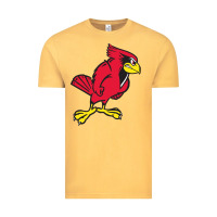 Vintage Mustard illinois state redbirds Vintage Tee - linhVisuals