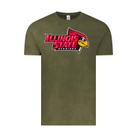 Vintage Olive illinois state redbirds Vintage Tee - linhVisuals
