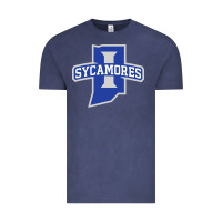 Vintage Denim indiana state sycamores Vintage Tee - linhVisuals