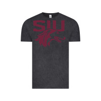 Vintage Black southern illinois salukis Vintage Tee - linhVisuals
