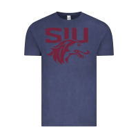 Vintage Denim southern illinois salukis Vintage Tee - linhVisuals