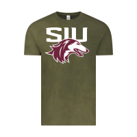 Vintage Olive southern illinois salukis Vintage Tee - linhVisuals