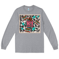 Heather Grey raised 90's country Long Sleeve Tee - TumblerDesignByShophia