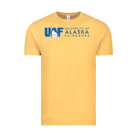 Vintage Mustard University of Alaska Fairbanks Vintage Tee - linhVisuals