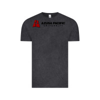 Vintage Black Azusa Pacific University Vintage Tee - linhVisuals